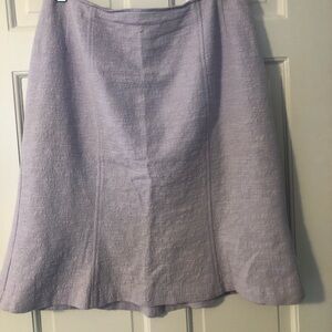 Nanette Lepore lavender trumpet skirt